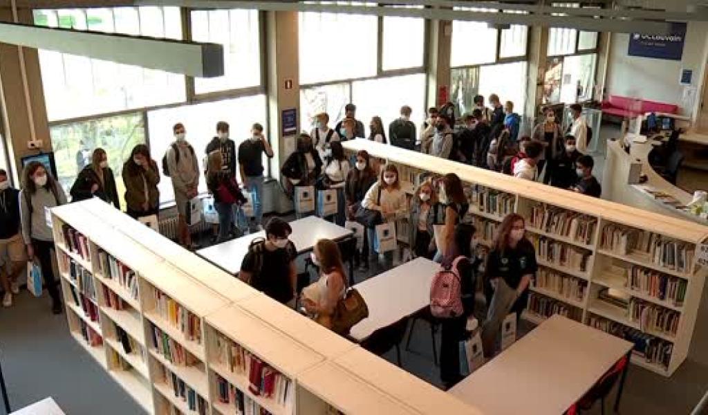 Rentrée: Accueil de 400 nouveaux étudiants à UCLouvain FUCaM Mons !