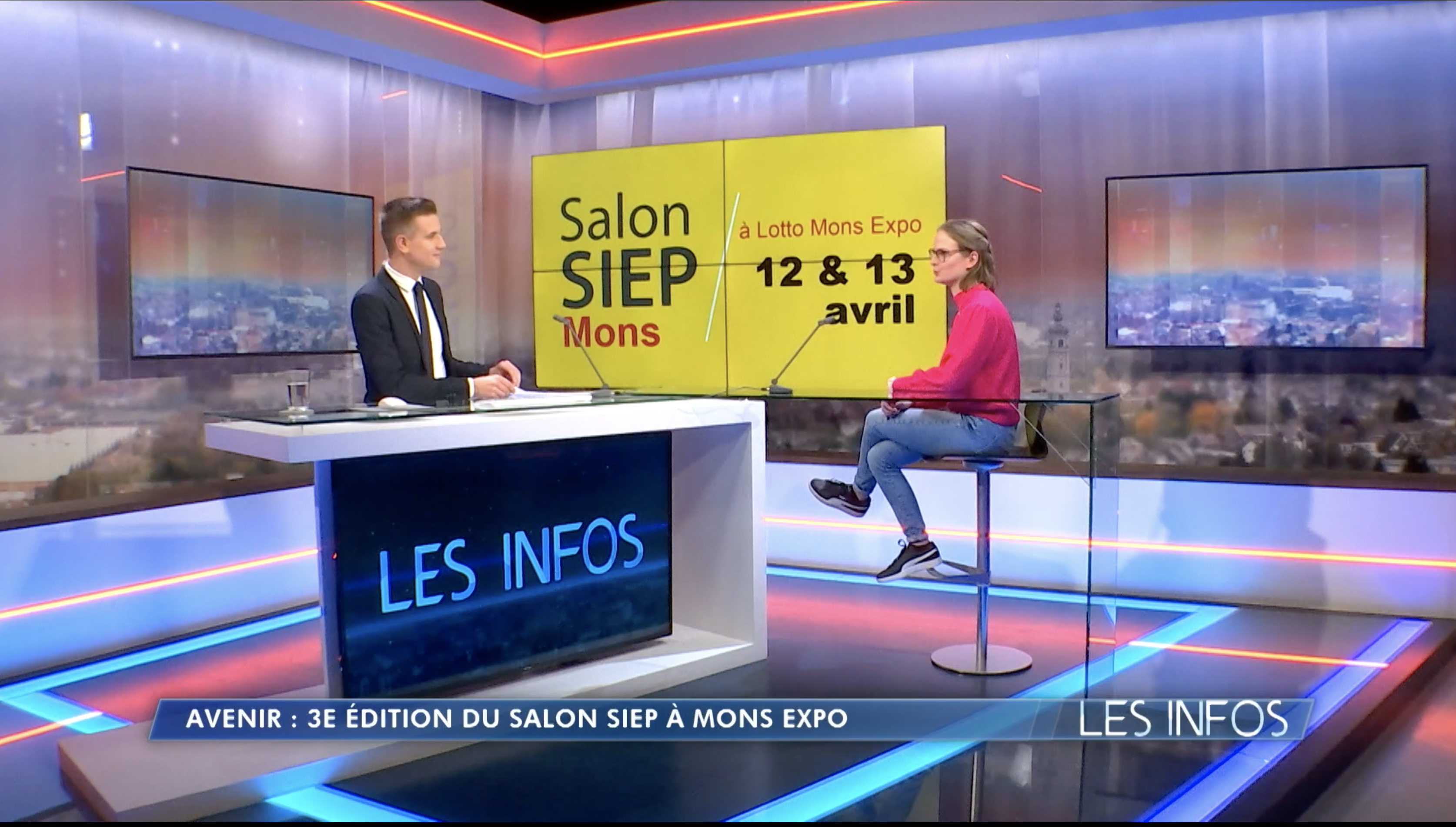 L'invité des infos : le salon SIEP s'installe à Mons Expo pendant 2 jours !