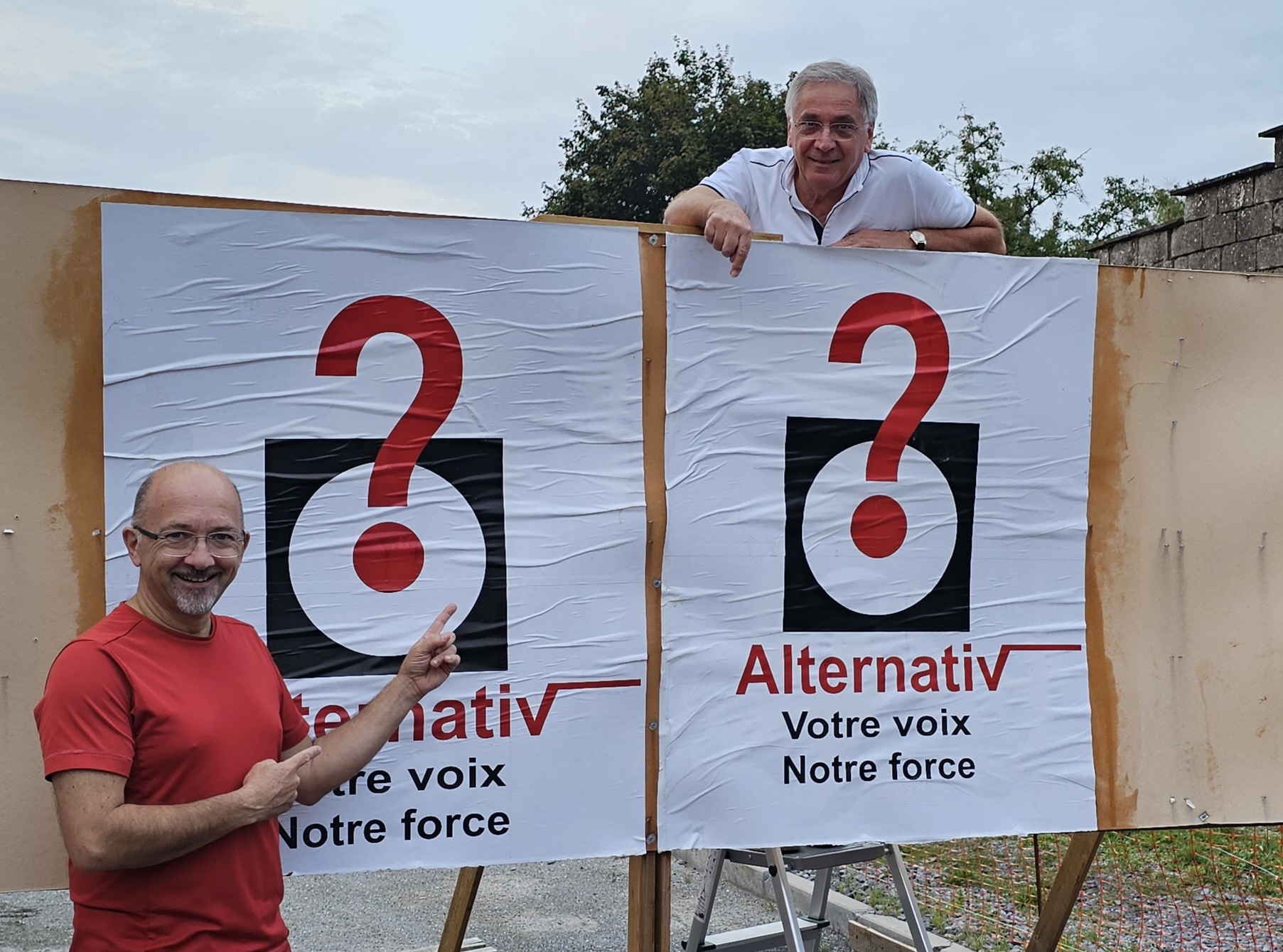 Alternativ, la nouvelle liste pour Boussu